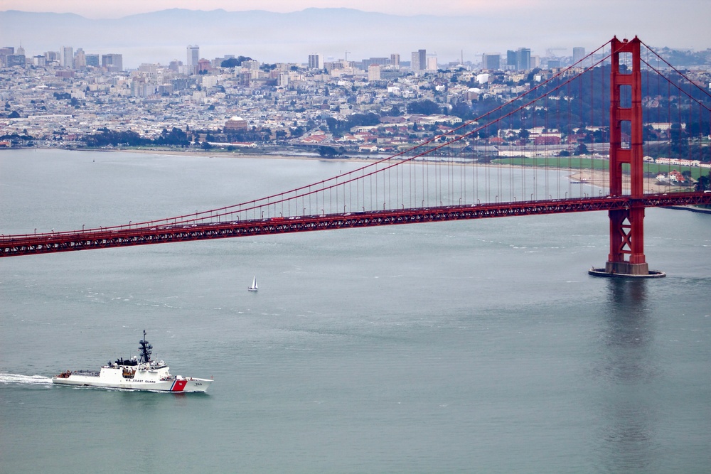U.S. Coast Guard Cutter Bertholf Returns to their Homeport After an 80-Day deployment to the Eastern Pacific Ocean