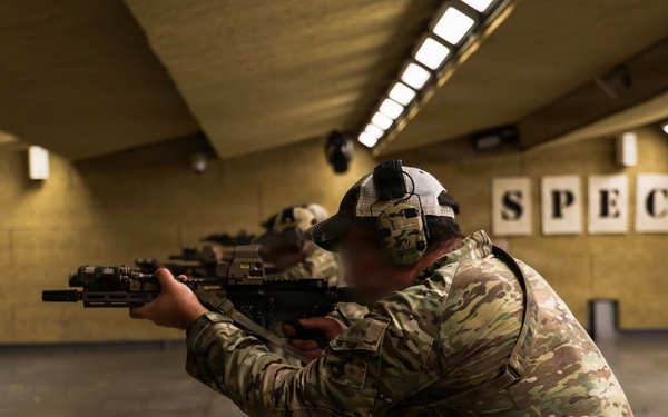 5th Special Forces Group (Airborne) conducts indoor range