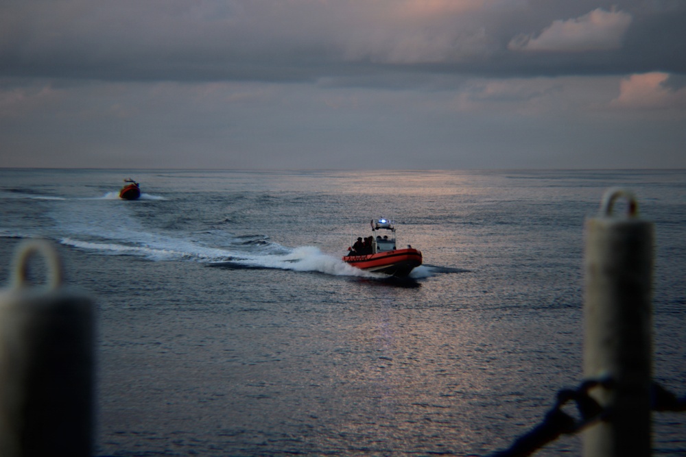 U.S. Coast Guard Cutter Bertholf Returns to their Homeport After an 80-Day deployment to the Eastern Pacific Ocean