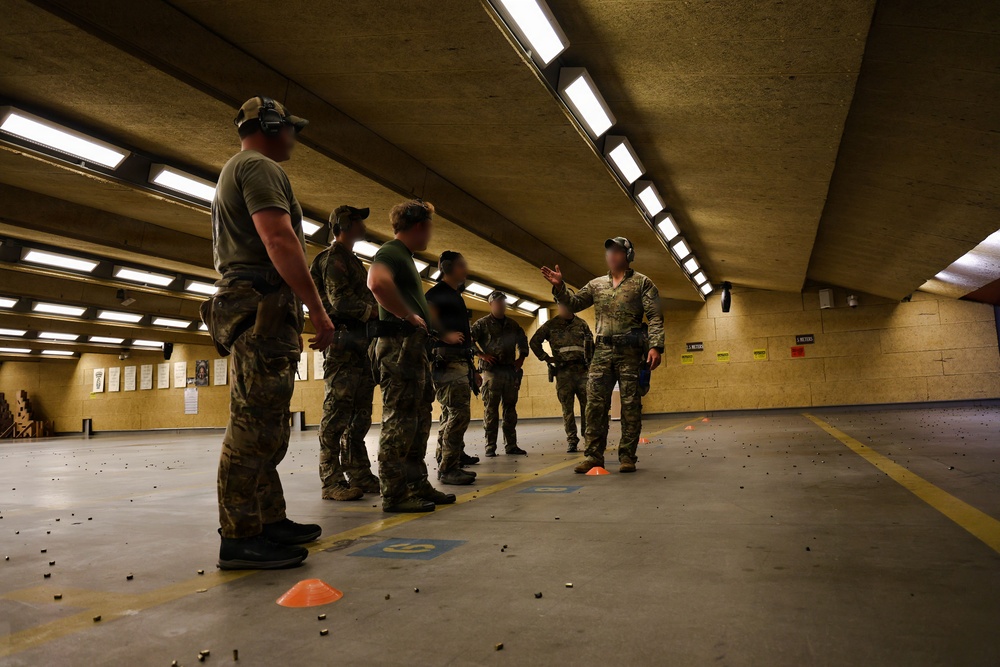 5th Special Forces Group (Airborne) conducts indoor range