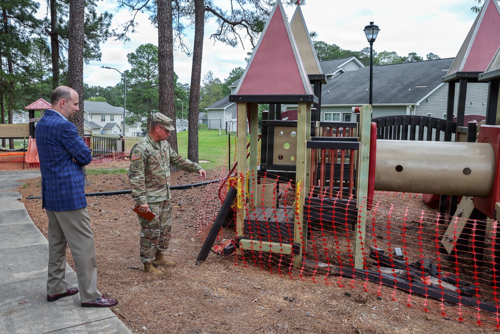 Gillis visit highlights Fort Polk’s push for barracks modernization, quality of life, energy resilience