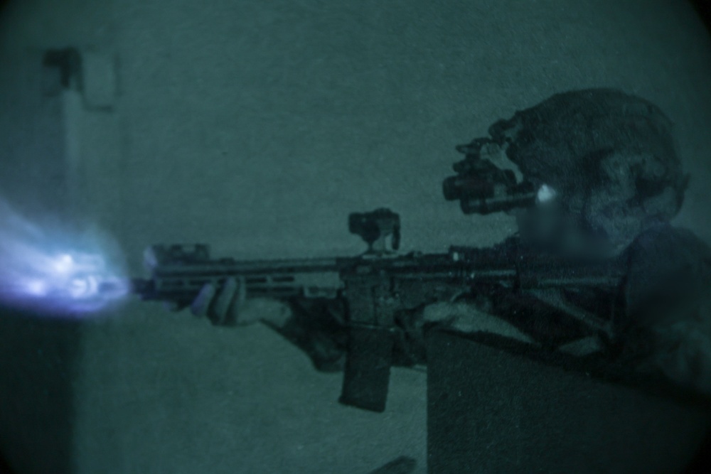 5th Special Forces Group (Airborne) conducts indoor range