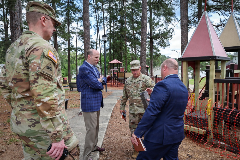 Gillis visit highlights Fort Polk’s push for barracks modernization, quality of life, energy resilience