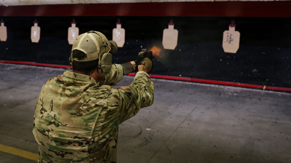 5th Special Forces Group (Airborne) conducts indoor range