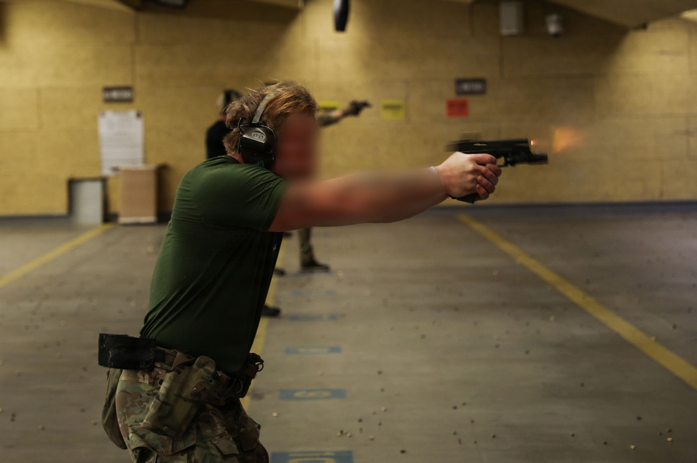 5th Special Forces Group (Airborne) conducts indoor range