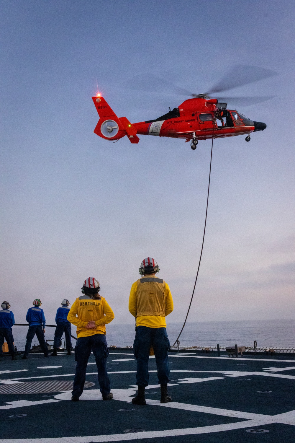 U.S. Coast Guard Cutter Bertholf Returns to their Homeport After an 80-Day deployment to the Eastern Pacific Ocean