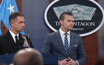 SW, CJCS Conduct Pentagon Press Briefing