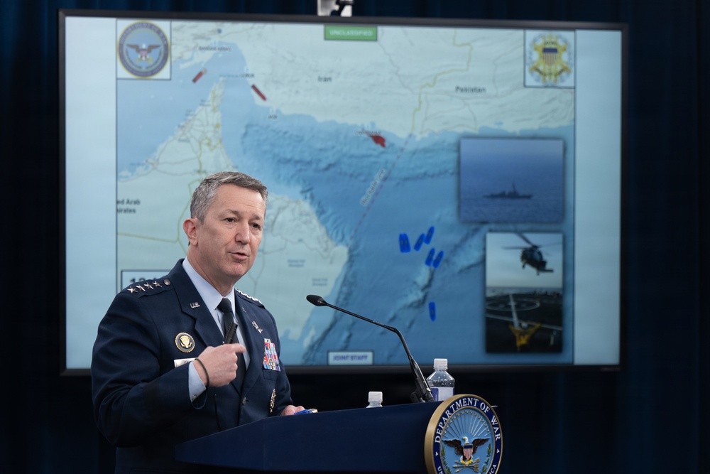 SW, CJCS Conduct Pentagon Press Briefing
