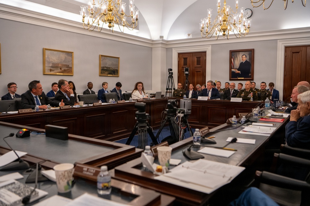 Sec Army Budget Hearing