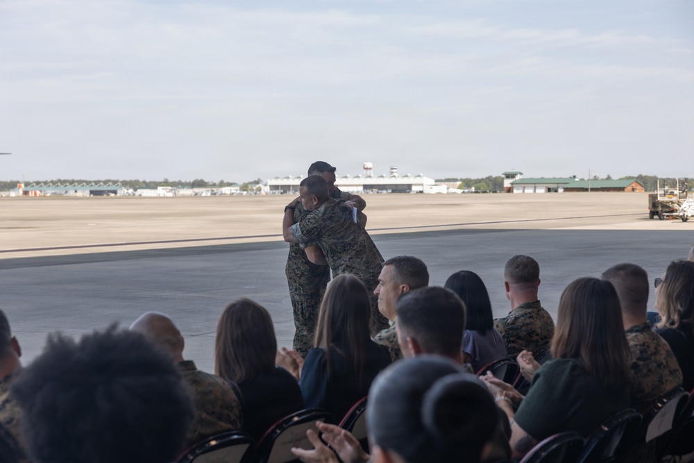 VMM-261 relief and appointment