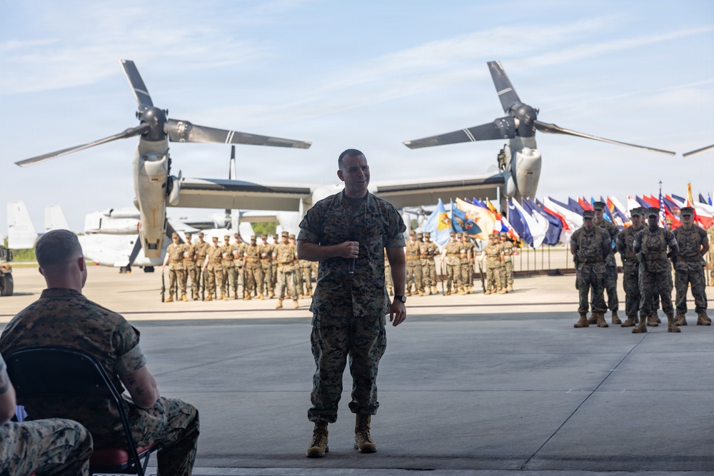 VMM-261 relief and appointment