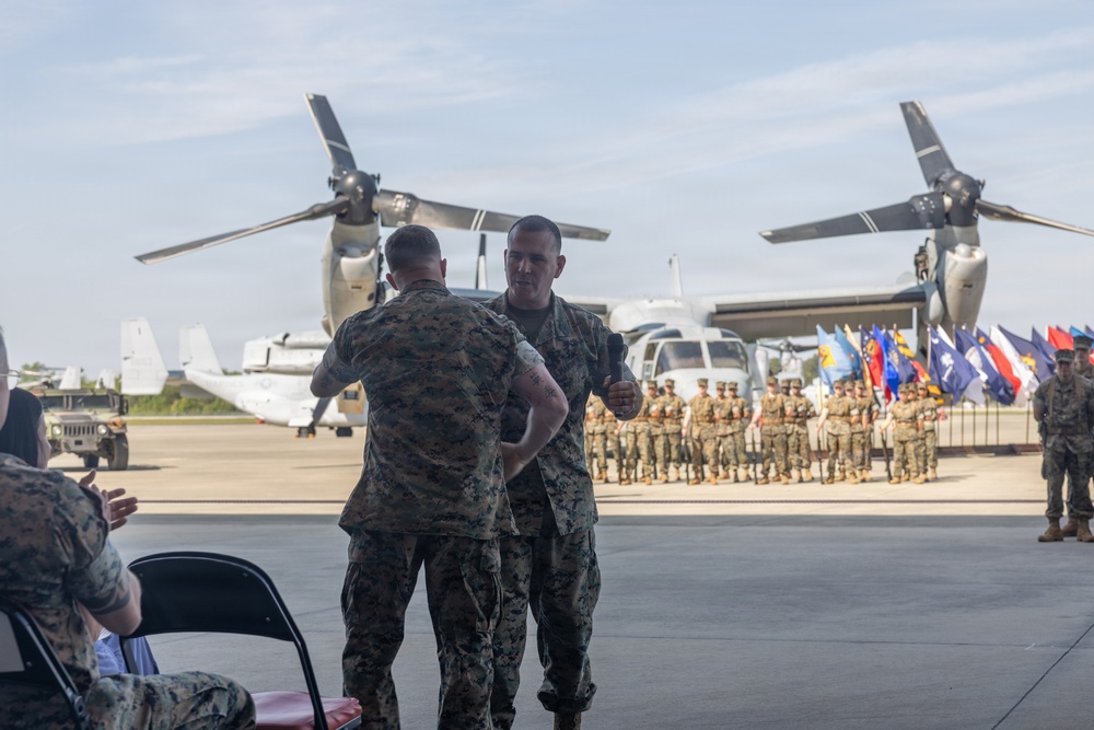 VMM-261 relief and appointment