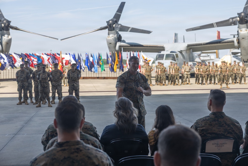 VMM-261 relief and appointment