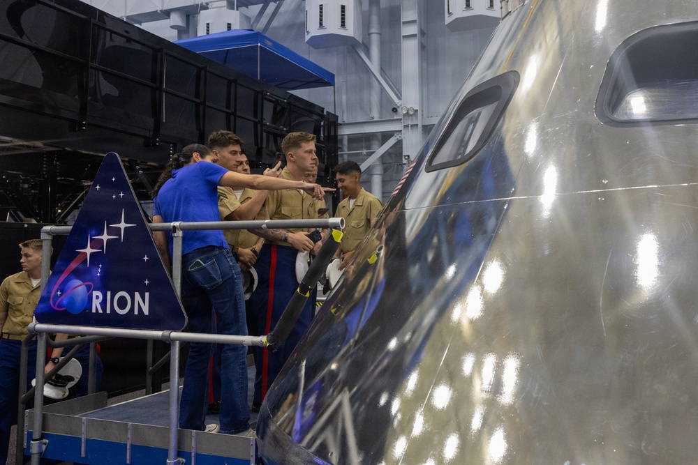 U.S. Sailors and Marines visit NASA's Johnson Space Center during Fleet Week Houston 2026