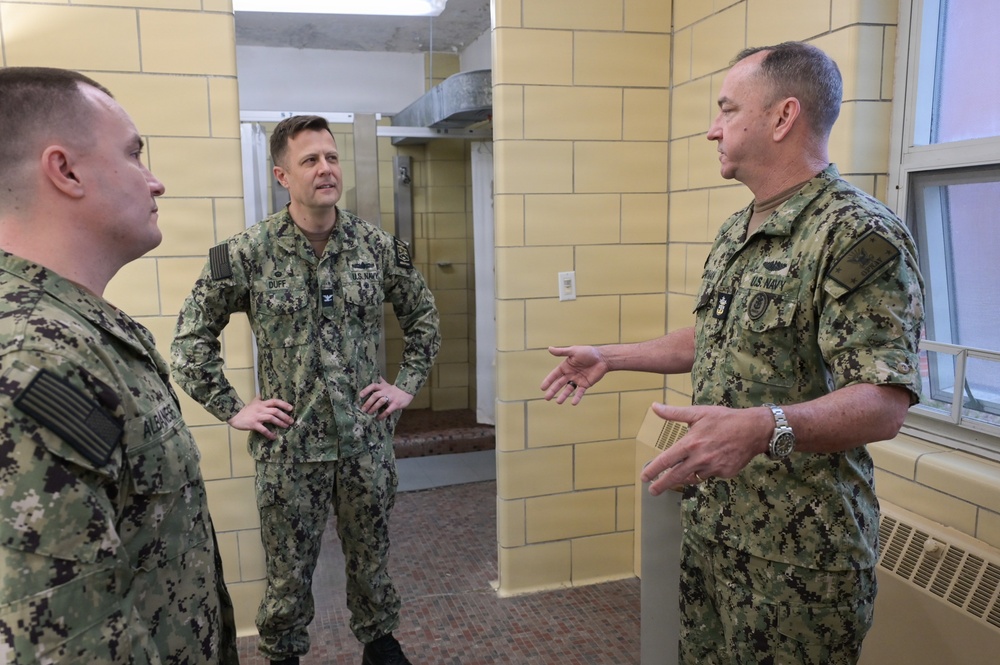 MCPON John Perryman visits Naval Station Newport, Rhode Island