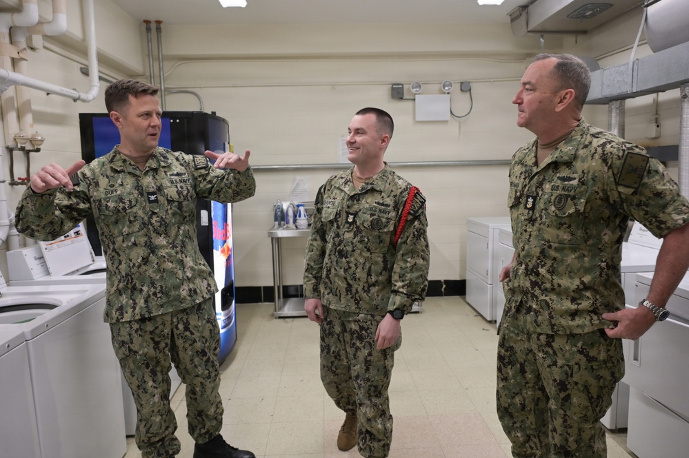 MCPON John Perryman visits Naval Station Newport, Rhode Island