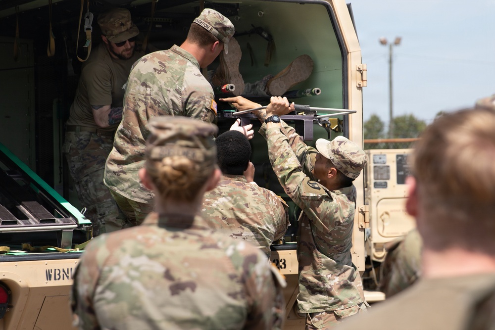 525th Expeditionary Military Intelligence Brigade conduct CASEVAC training