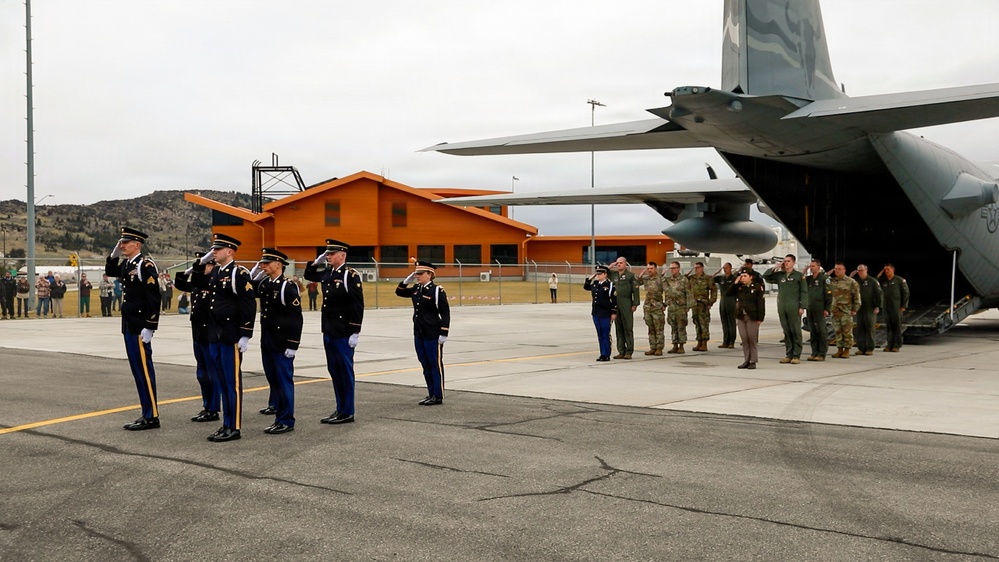 Montana National Guard Returns World War II Soldier Home, Honoring Nation’s Promise