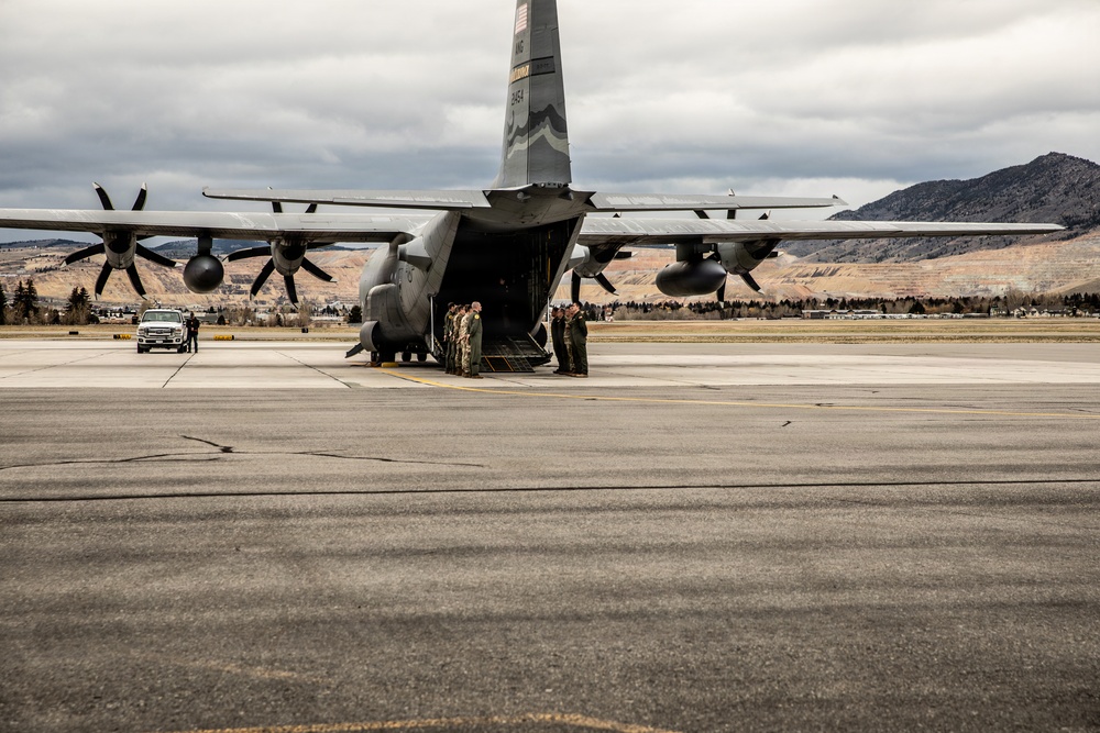 Montana National Guard Returns World War II Soldier Home, Honoring Nation’s Promise