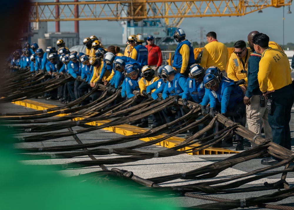 Ike Conducts Planned Incremental Availability maintenance period