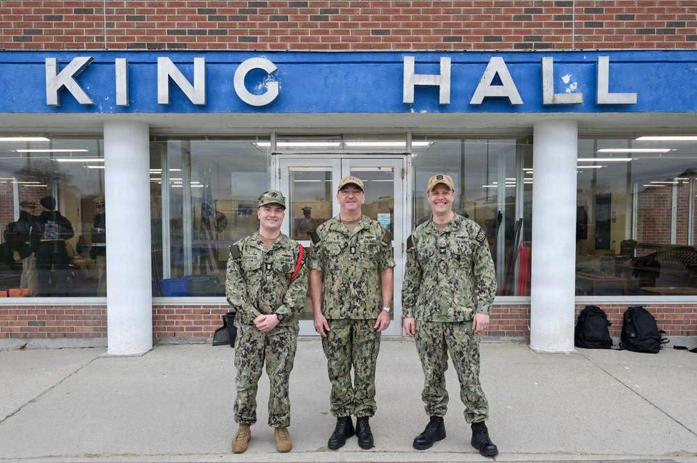 MCPON John Perryman visits Naval Station Newport, Rhode Island