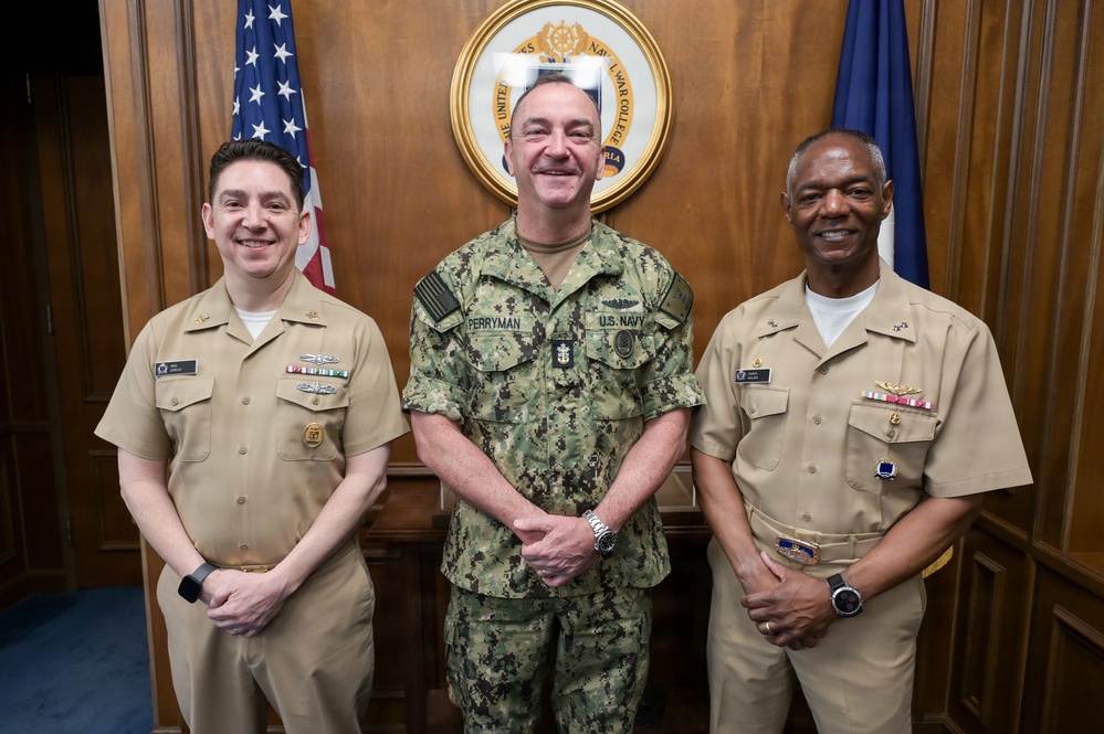 MCPON John Perryman visits Naval Station Newport, Rhode Island