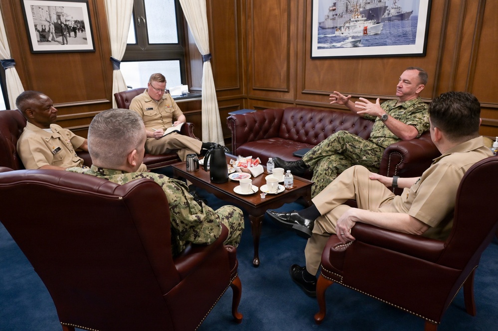 MCPON John Perryman visits Naval Station Newport, Rhode Island