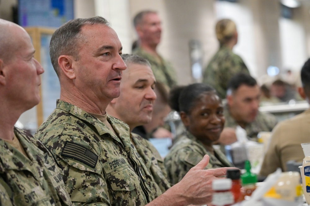 MCPON John Perryman visits Naval Station Newport, Rhode Island