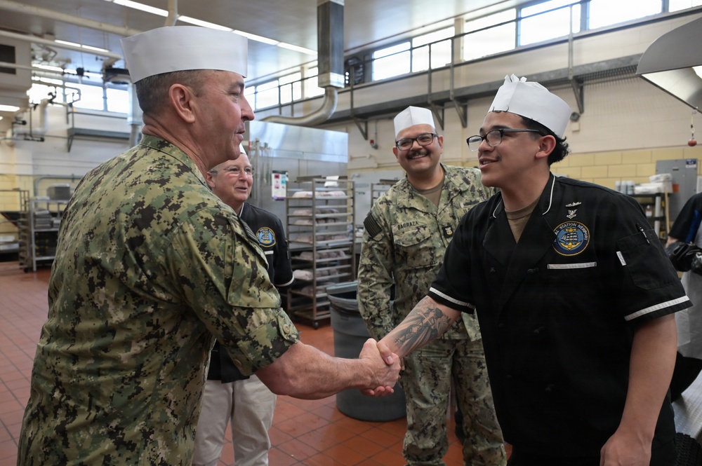 MCPON John Perryman visits Naval Station Newport, Rhode Island