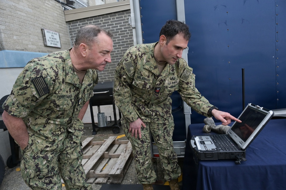 MCPON John Perryman visits Naval Station Newport, Rhode Island