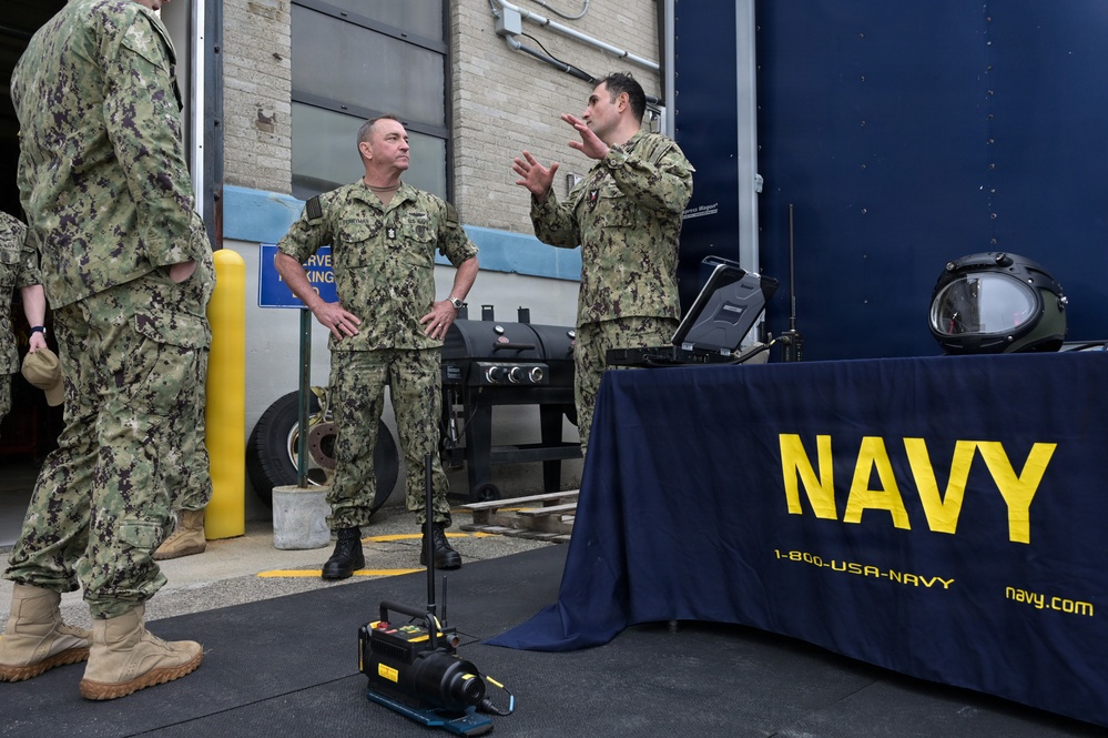 MCPON John Perryman visits Naval Station Newport, Rhode Island