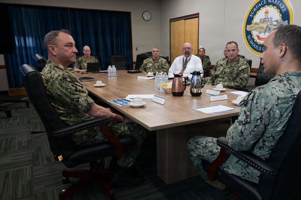 MCPON John Perryman visits Naval Station Newport, Rhode Island