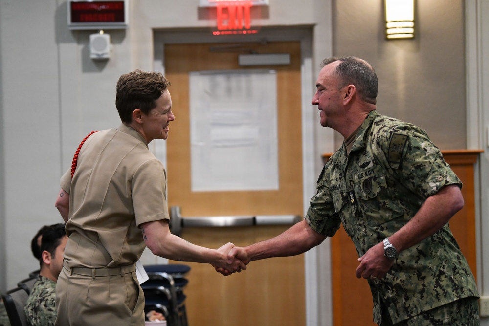 MCPON John Perryman visits Naval Station Newport, Rhode Island