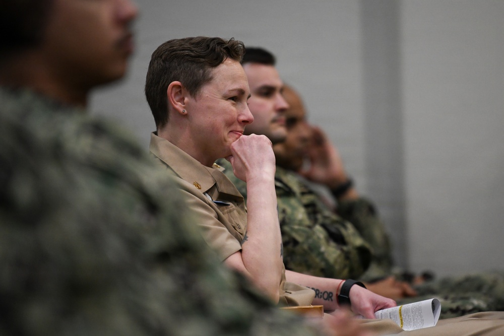 MCPON John Perryman visits Naval Station Newport, Rhode Island