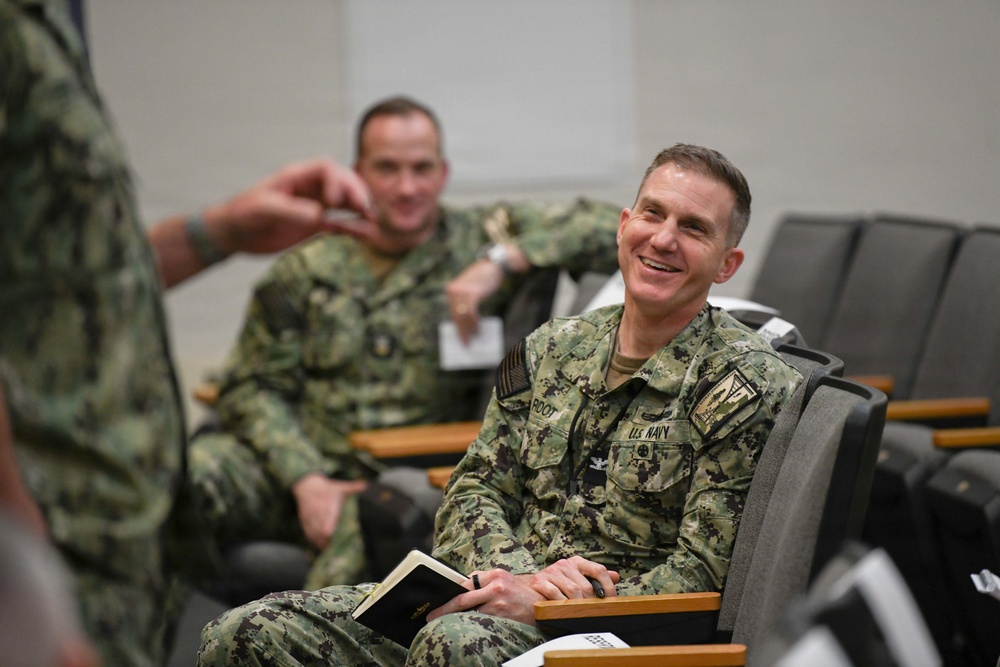 MCPON John Perryman visits Naval Station Newport, Rhode Island