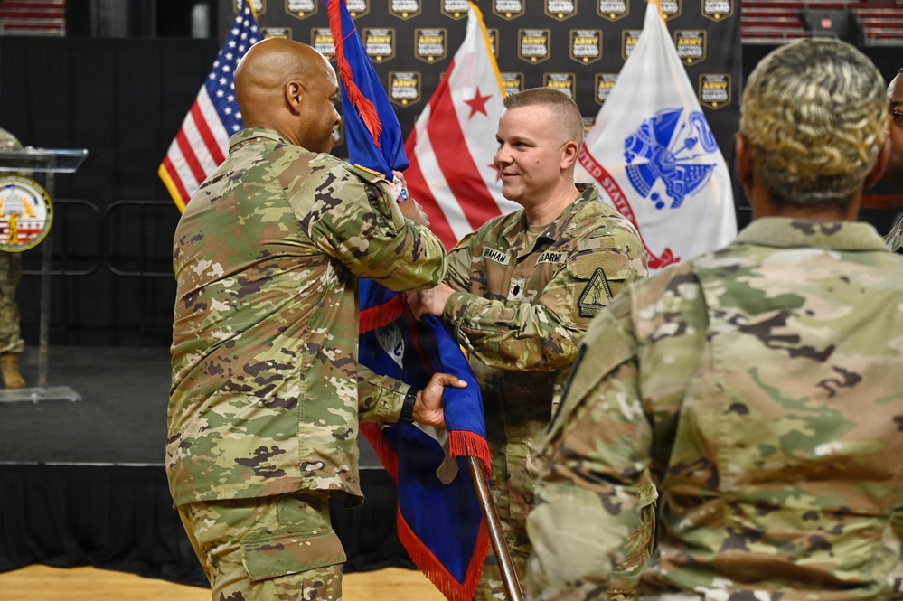 D.C. Army National Guard Recruiting and Retention Battalion Change of Responsibility