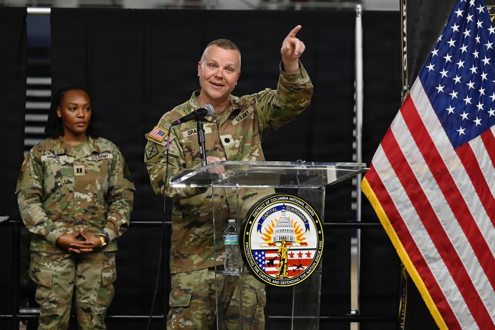 D.C. Army National Guard Recruiting and Retention Battalion Change of Responsibility