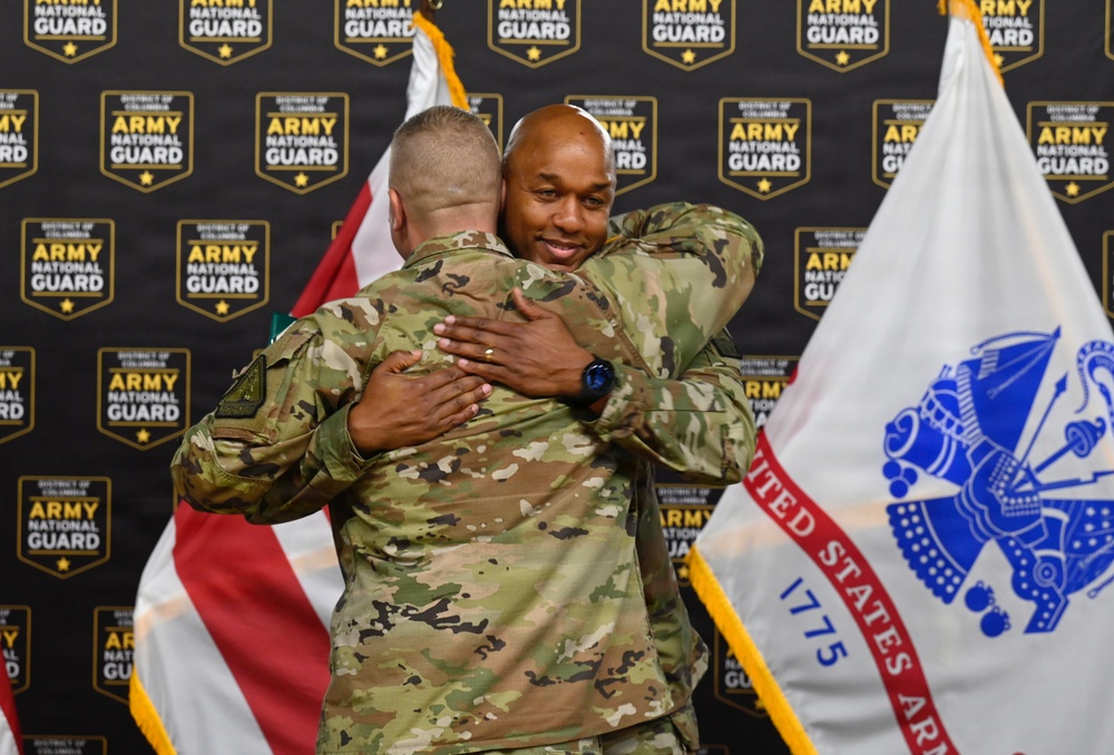 D.C. Army National Guard Recruiting and Retention Battalion Change of Responsibility
