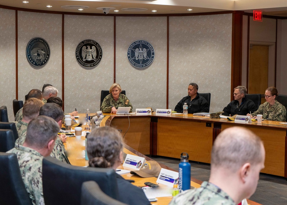 Commander Fleet Cyber Command Holds Reserve Operational Summit