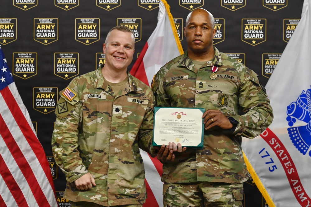 D.C. Army National Guard Recruiting and Retention Battalion Change of Responsibility