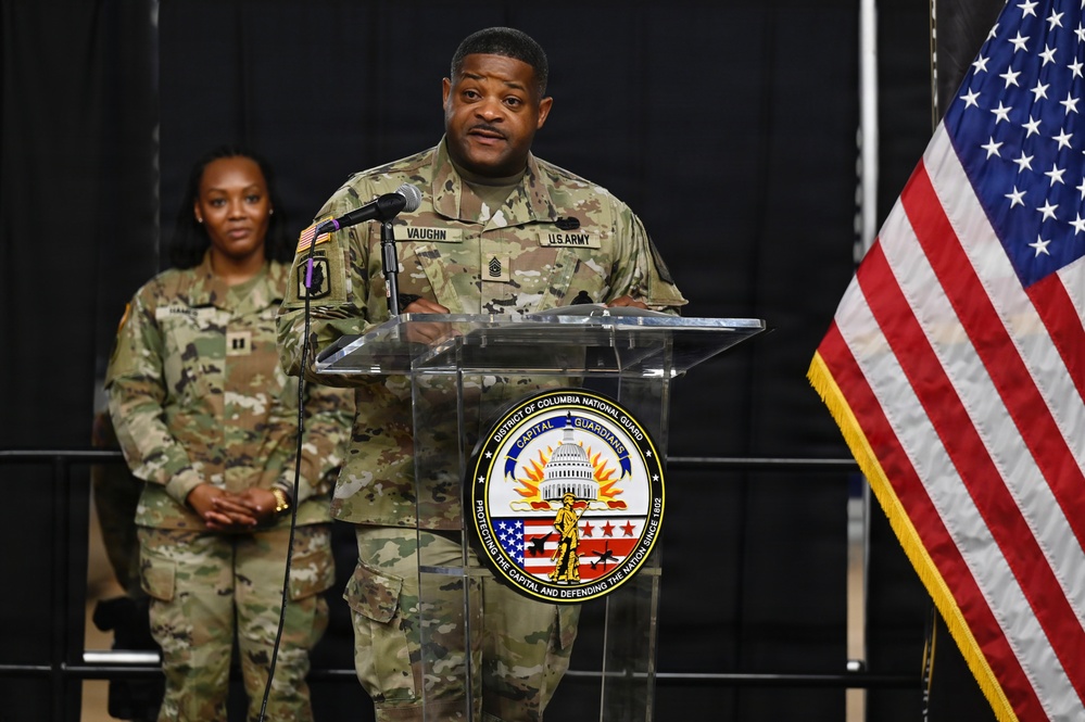 D.C. Army National Guard Recruiting and Retention Battalion Change of Responsibility
