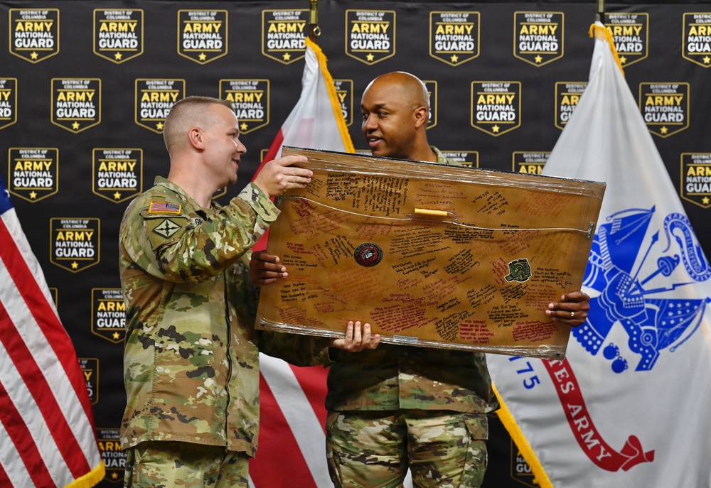 D.C. Army National Guard Recruiting and Retention Battalion Change of Responsibility