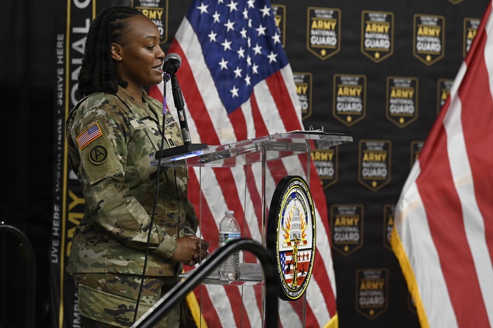 D.C. Army National Guard Recruiting and Retention Battalion Change of Responsibility