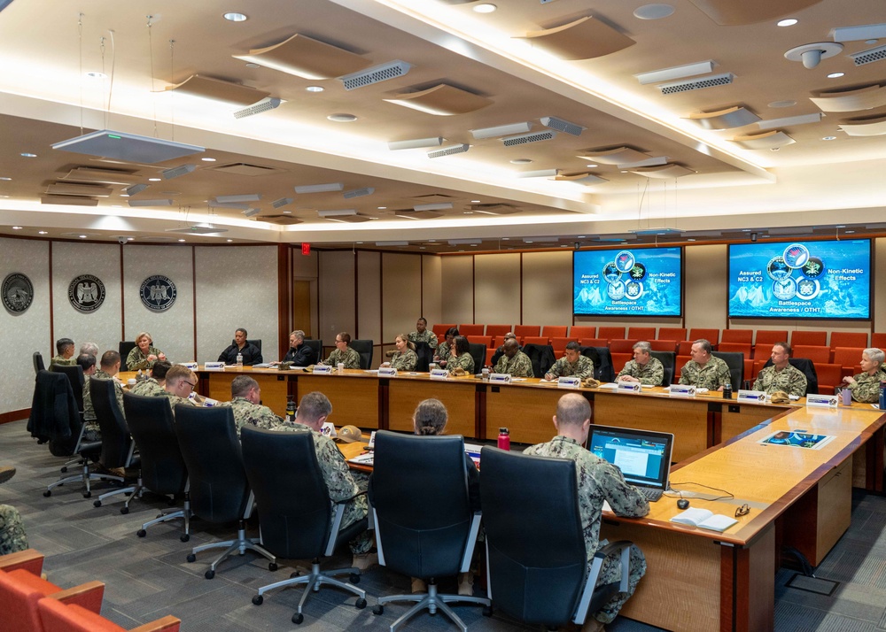 Commander Fleet Cyber Command Holds Reserve Operational Summit
