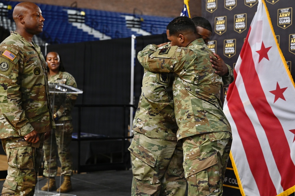 D.C. Army National Guard Recruiting and Retention Battalion Change of Responsibility