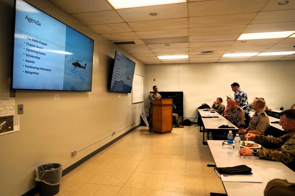 Hawaiʻi Army National Guard Hosts AAAA Aloha Chapter Meeting for the First Time