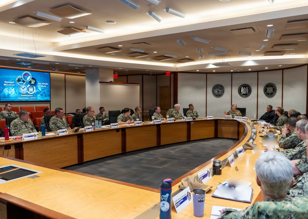 Commander Fleet Cyber Command Holds Reserve Operational Summit