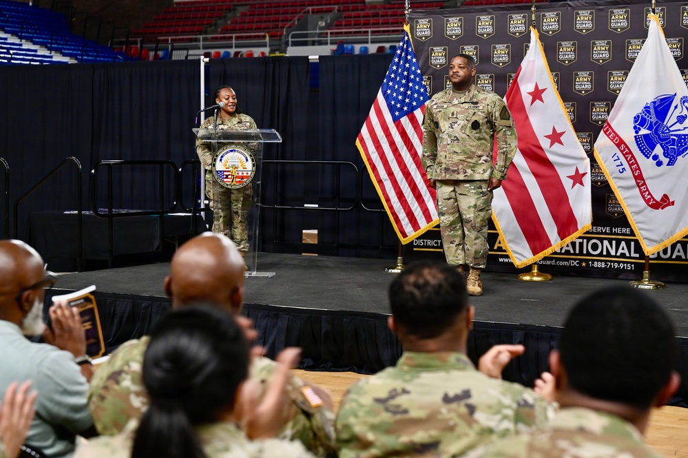 D.C. Army National Guard Recruiting and Retention Battalion Change of Responsibility