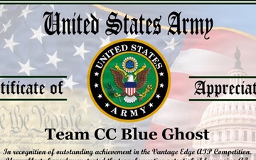 CCAD Wins Top Honors in Army-Wide AI Competition