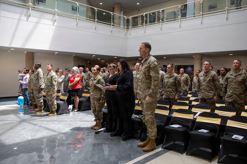 Signal Intelligence and Sustainment Company Change of Command